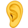 Whispering emoji